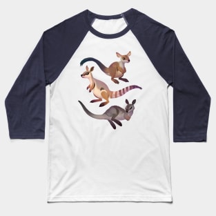 Rock Wallabies Baseball T-Shirt